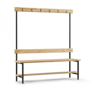 Скамейка с вешалкой 1.5 метра