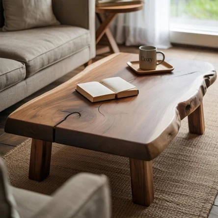 Кофейный стол из массива КС 003